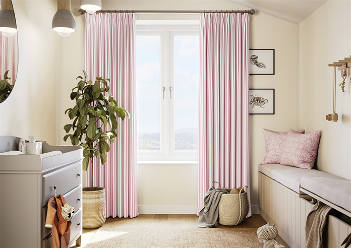 The British Stripe Co. Mary, Notting Hill No.2 - Made to Measure Curtains - Image 3